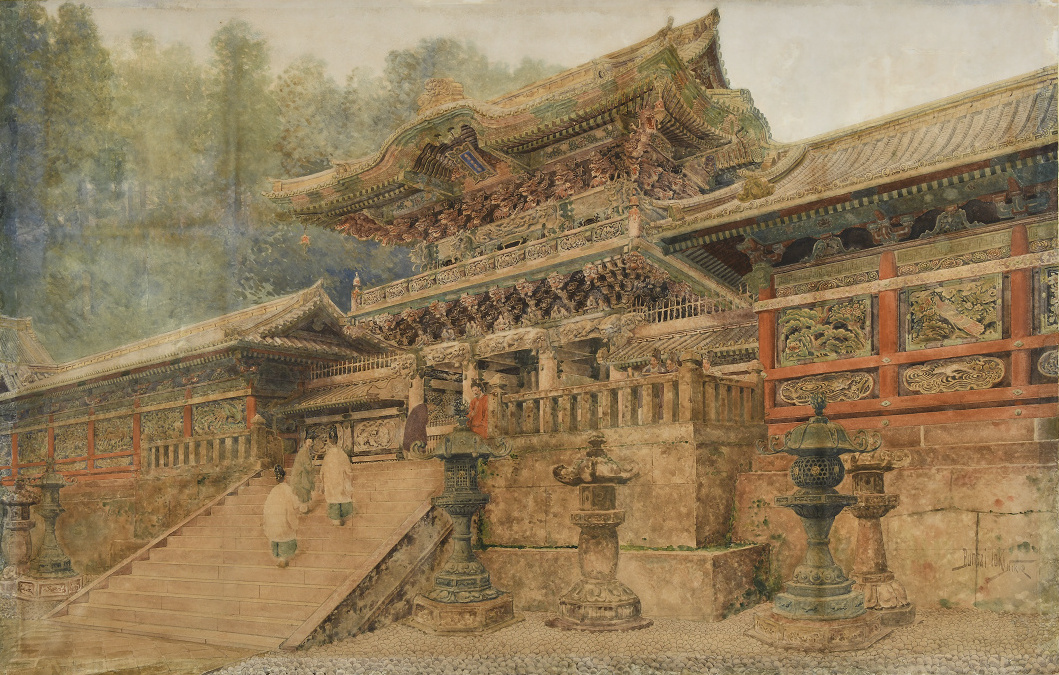 ex-136 社寺を描いた絵画展
