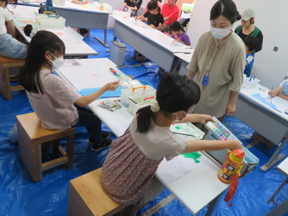 夏休みの宿題お助け企画「ちょっとだけ上手くなる子ども向け水彩画教室2025」