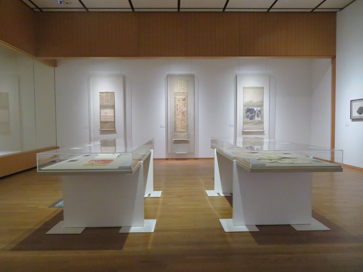 清水比庵展 展示室1