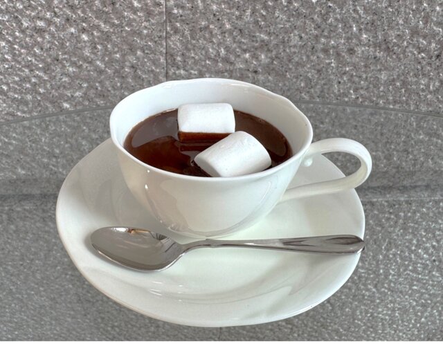 ぷかぷかココア（マシュマロ入り）Hot Cocoa with Marshmallow